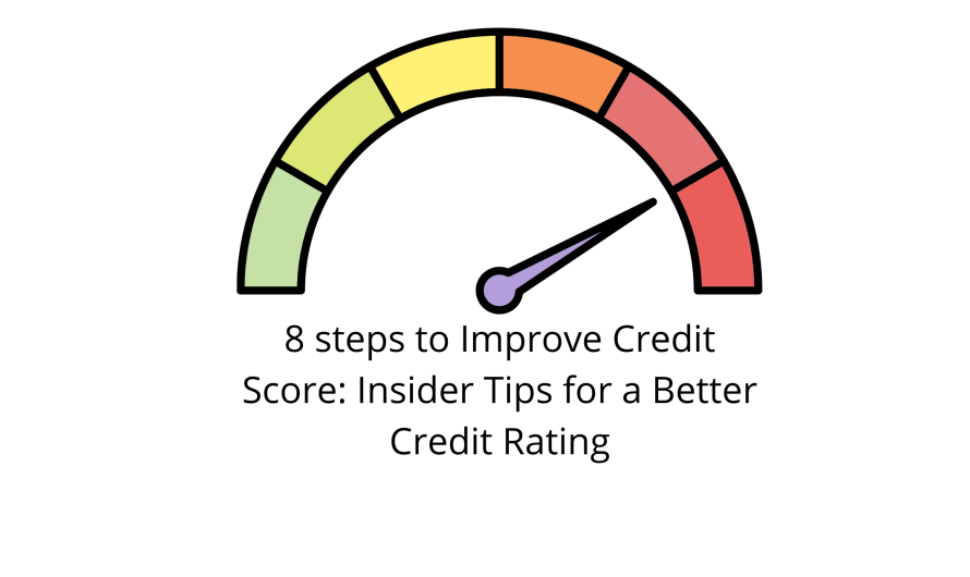 8 steps to Improve Credit Score: Insider Tips for a Better Credit Rating